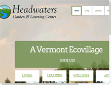 Tablet Screenshot of headwatersvermont.org